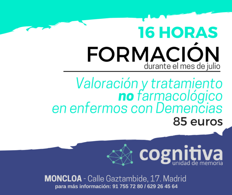 Curso cognitiva Madrid demencias