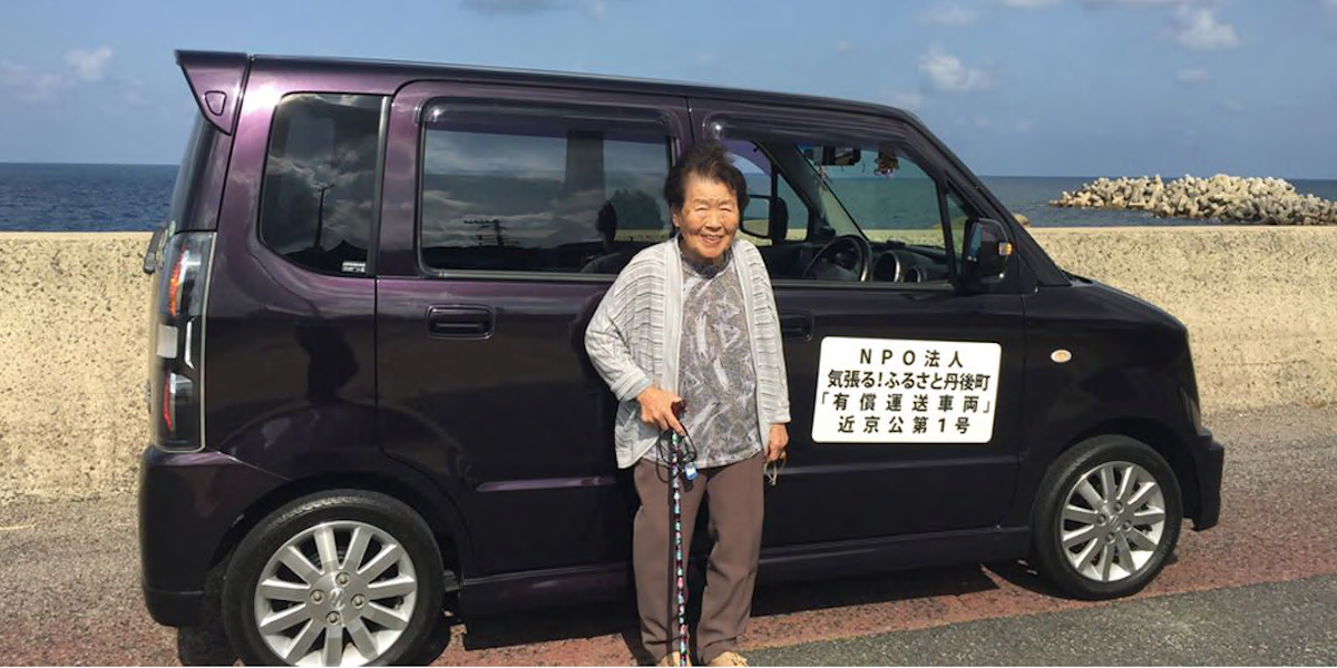 uber japon personas mayores